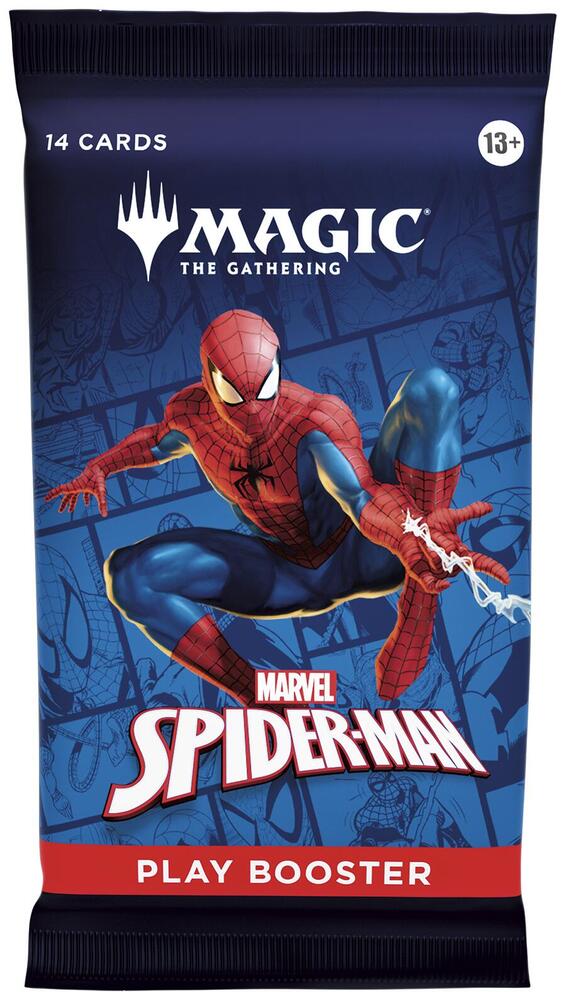 Magic: The Gathering – Marvel’s Spider-Man Play Booster Pack (14 Cards) – Factory Sealed – English