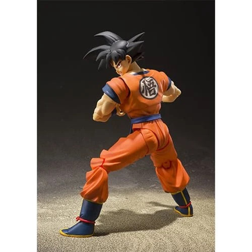 Dragon Ball Z Son Goku A Saiyan Raised On Earth S.H.Figuarts Action Figure- Reissue Dragon Ball Bandai Tamashii Nations Action Figures. Item Number: BLFBAS55540