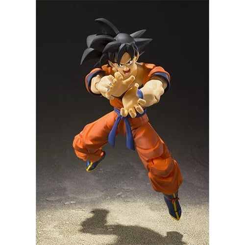 Dragon Ball Z Son Goku A Saiyan Raised On Earth S.H.Figuarts Action Figure- Reissue Dragon Ball Bandai Tamashii Nations Action Figures. Item Number: BLFBAS55540