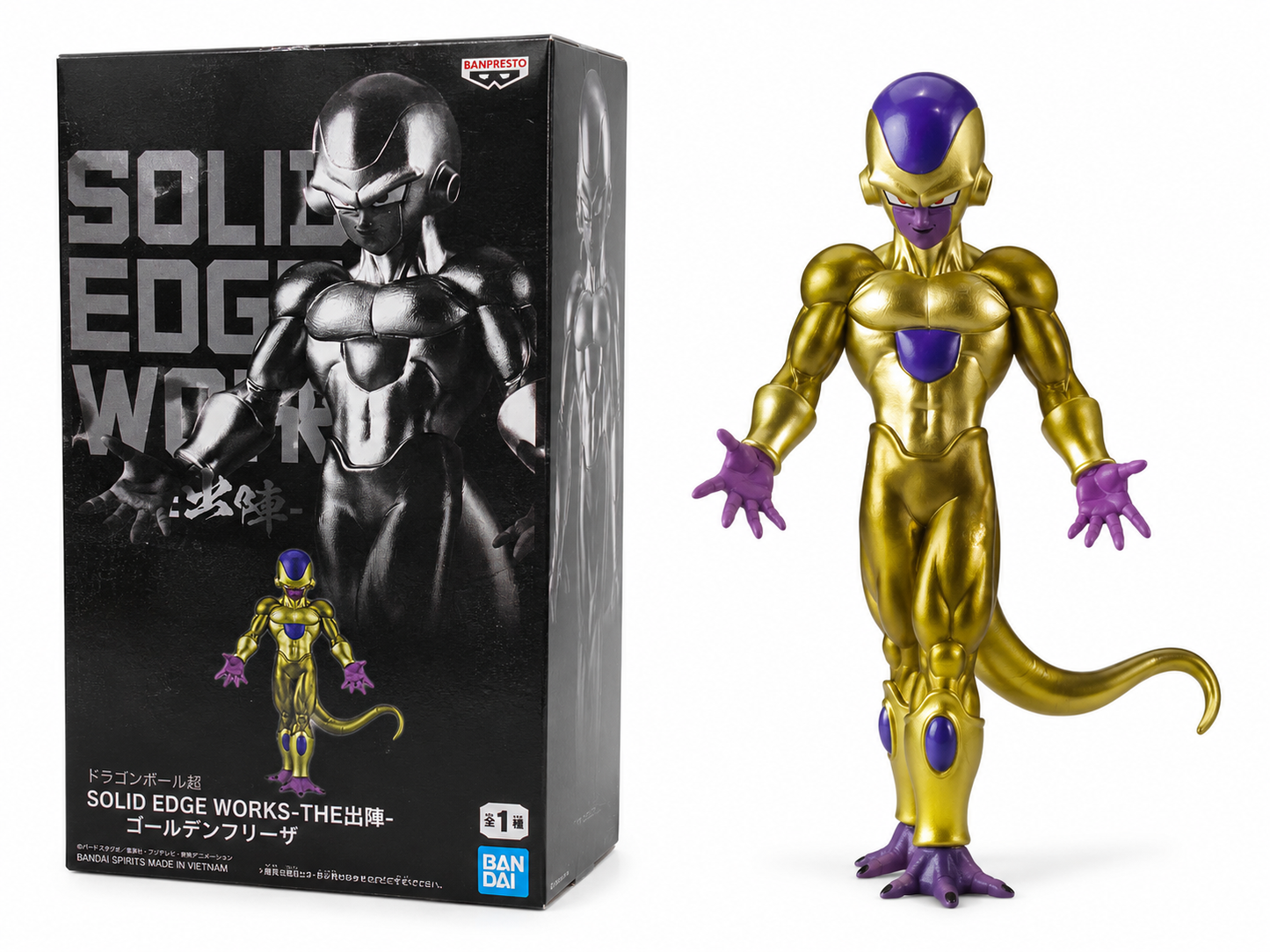 Banpresto Dragon Ball Super Solid Edge Works Golden Frieza Figure – Bandai Spirits. Item #NY706393