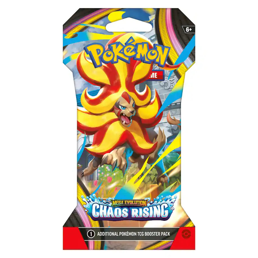 Pokémon TCG Chaos Booster Pack (1 Random Sealed Pack) – Random Artwork