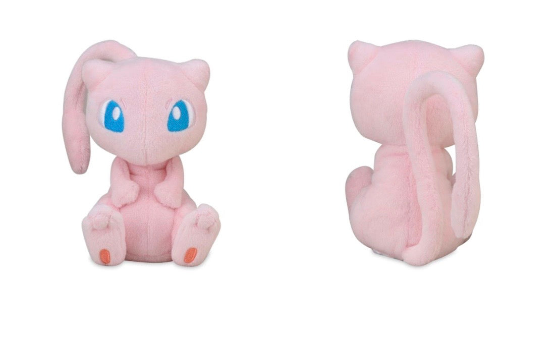 Pokémon Mew Plush Toy – 8-Inch Pink Stuffed Animal