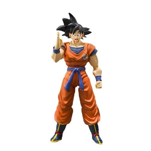 Dragon Ball Z Son Goku A Saiyan Raised On Earth S.H.Figuarts Action Figure- Reissue Dragon Ball Bandai Tamashii Nations Action Figures. Item Number: BLFBAS55540