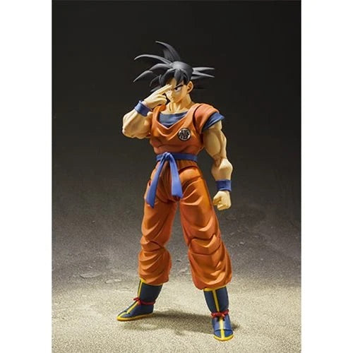 Dragon Ball Z Son Goku A Saiyan Raised On Earth S.H.Figuarts Action Figure- Reissue Dragon Ball Bandai Tamashii Nations Action Figures. Item Number: BLFBAS55540