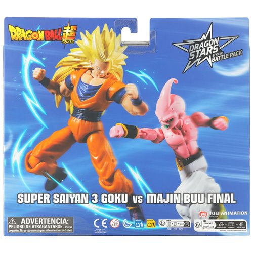 Dragon Ball Z Dragon Stars Battle Pack Super Saiyan 3 Goku vs Majin Buu Final Action Figure 2-Pack
Bandai Namco Dragon Ball Action Figures
Item Number: BA37295WNK