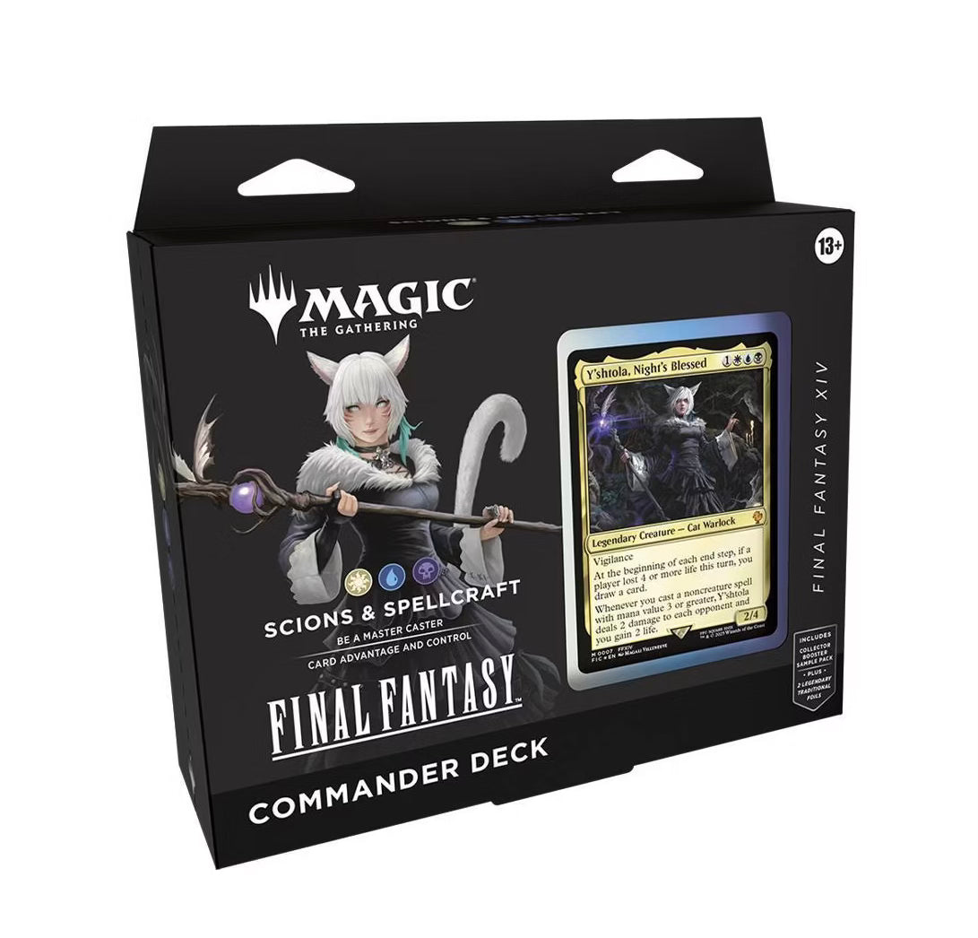Magic: The Gathering Final Fantasy XIV Commander Deck – Scions & Spellcraft (Sealed)