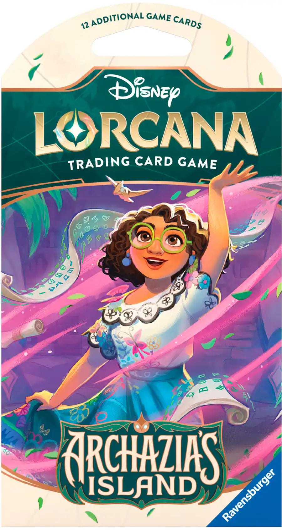 Disney Lorcana TCG: Archazia’s Island Sleeved Booster Pack (12 Cards) – Mirabel Artwork | Ravensburger