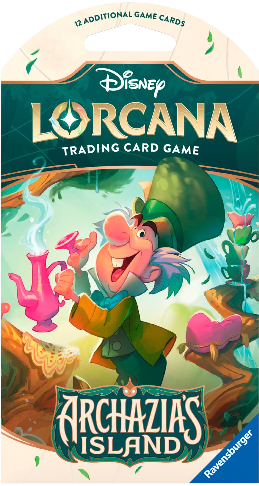 Disney Lorcana TCG: Archazia’s Island Sleeved Booster Pack (12 Cards) – Ravensburger