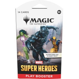 Magic: The Gathering- Marvel Super Heroes Play Booster Sleeve Pack
