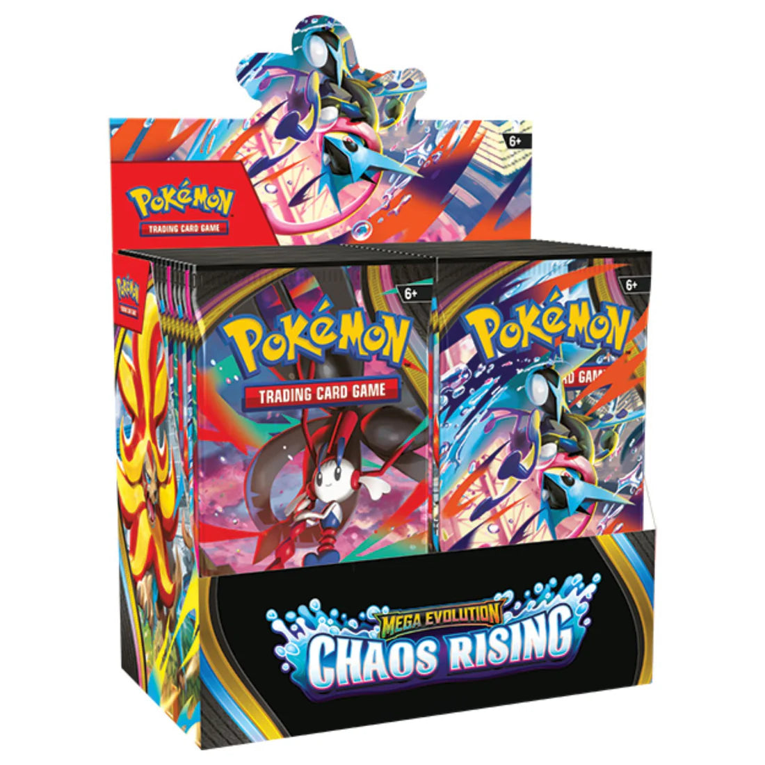 Pokémon Mega Evolution: Chaos Rising Booster Box (36 Packs) – Factory Sealed – English