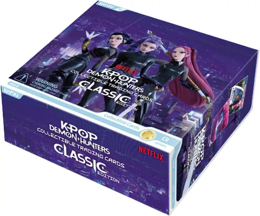 Kayou K-Pop Demon Hunters Collectible Cards Booster Box – Classic Edition – 20 Packs