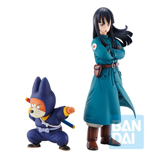 Dragon Ball Shu and Mai Ex Mystical Adventure Ichiban Statue. Item Number: BLFBAS60212