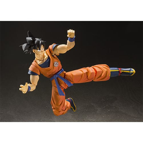 Dragon Ball Z Son Goku A Saiyan Raised On Earth S.H.Figuarts Action Figure - Reissue. Item Number: BLFBAS55540W