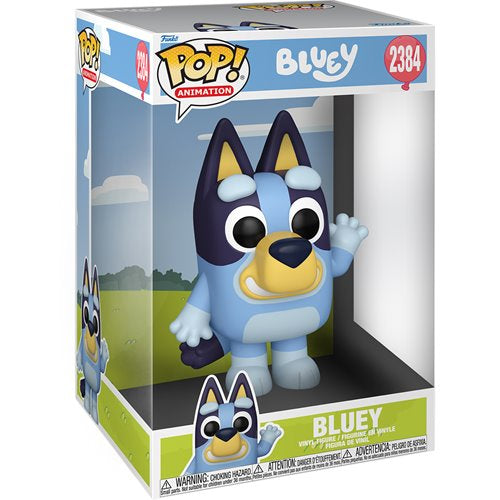 Bluey Waving Jumbo 10-Inch Funko Pop! Vinyl Figure #2384 - Specialty
Bluey Funko Vinyl Figures