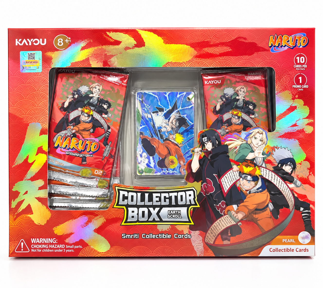 Naruto Smriti Earth Scroll Series 2 Collector Box – 10 Packs + Promo Card