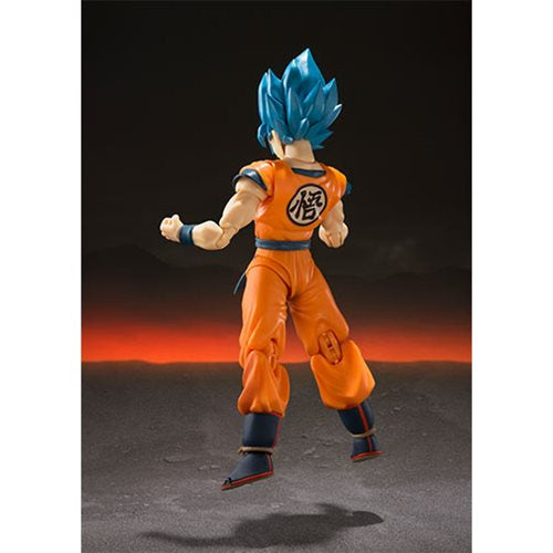 Dragon Ball Super Super Saiyan God Super Saiyan Goku SH Figuarts Action Figure
Dragon Ball Bandai Tamashii Nations Action Figures. Item Number: BLFBAS55700
