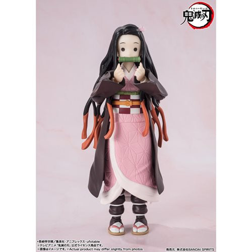 Demon Slayer: Kimetsu No Yaiba Nezuko Kamado S.H.Figuarts Action Figure
Demon Slayer Bandai Tamashii Nations Action Figures. Item Number: BLFBAS66476