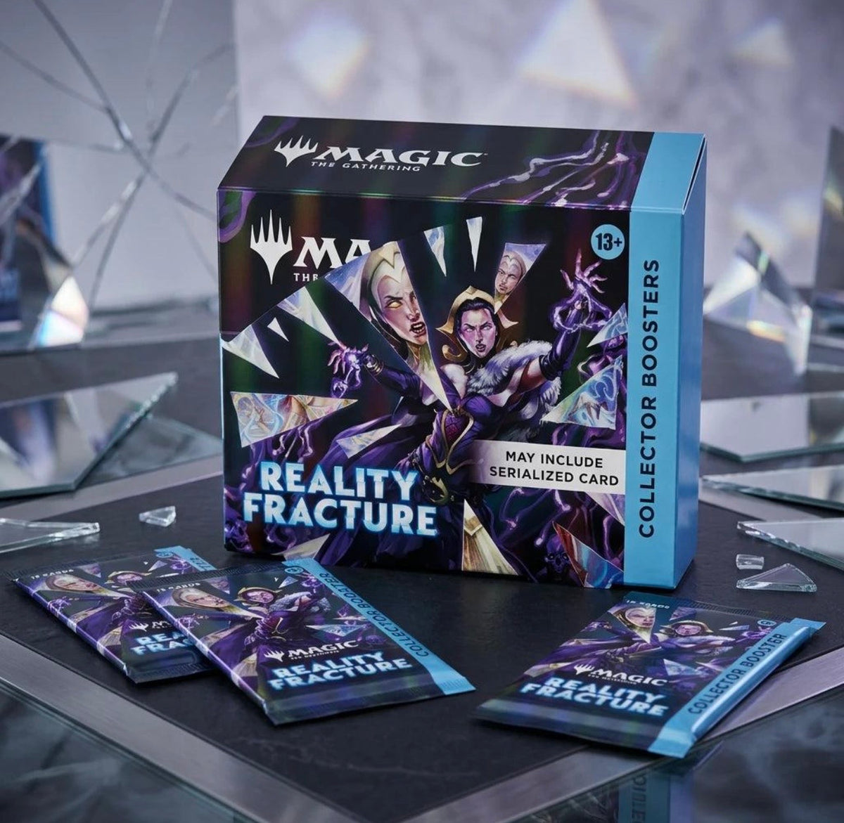 Magic: The Gathering Reality Fracture Collector Booster Display – 12 Packs