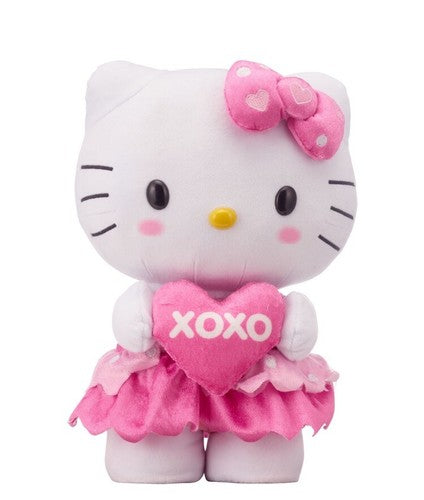 Hello Kitty XOXO Pink Dress Plush – 12 Inch