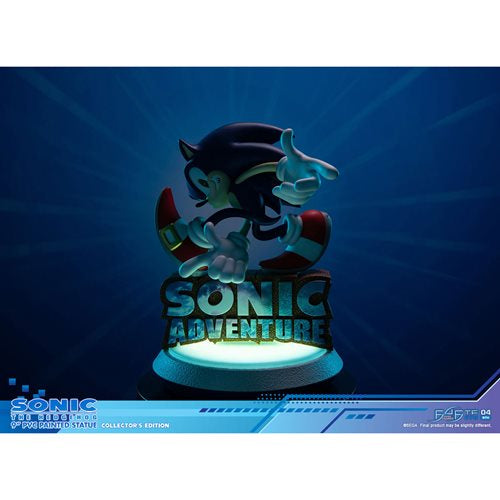Sonic Adventure Sonic the Hedgehog Collector's Edition PVC Statue
Sonic the Hedgehog First 4 Figures Statues and Busts. Item Number: DH3014280a