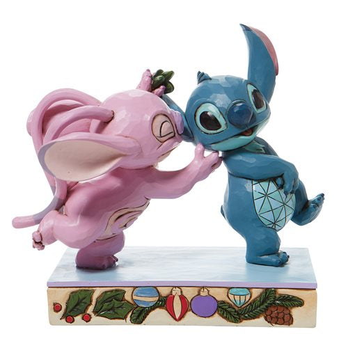 Disney Traditions Angel and Stitch Mistletoe Kisses by Jim Shore Statue
Lilo & Stitch Enesco Statues and Busts. Item Number: EN6008980a