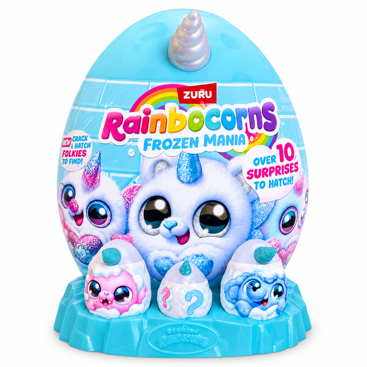 Frozen-themed surprise egg with over 10 surprises to hatch