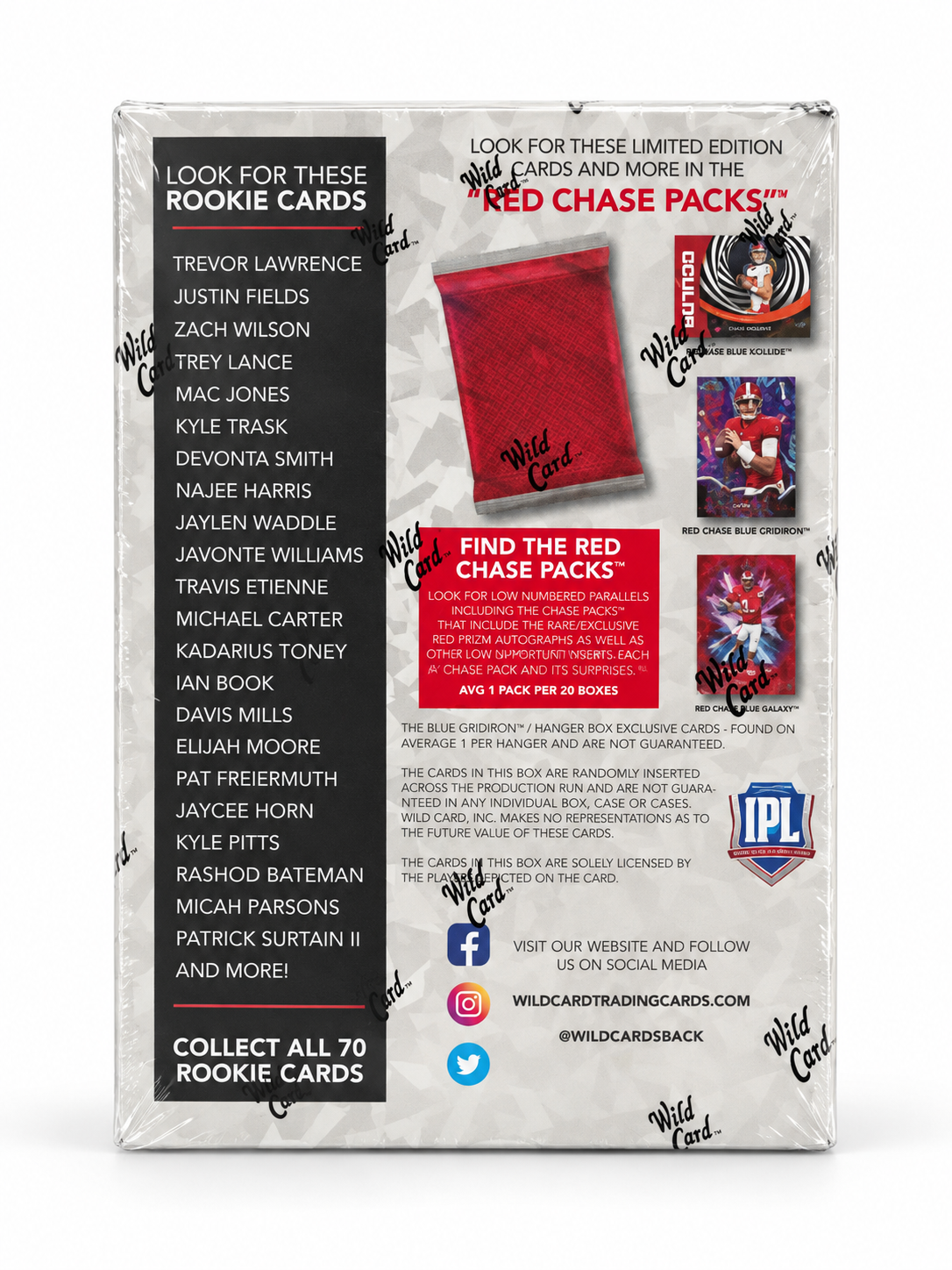 2021 Wild Card Alumination All-Rookie Football Blaster Box