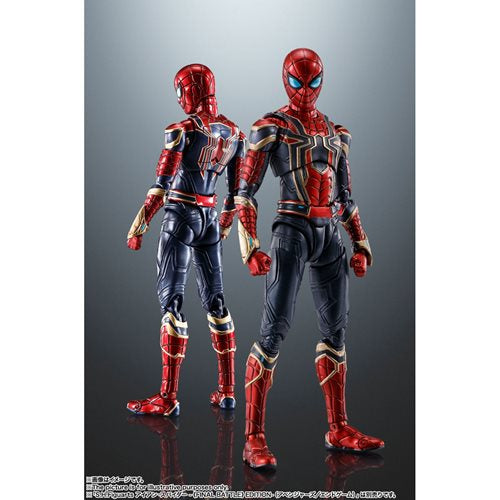 Spider-Man: No Way Home Iron Spider S.H.Figuarts Action Figure - Re-Issue
Spider-Man Bandai Tamashii Nations Action Figures Item Number: BLFBAS63986a
