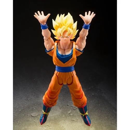 Dragon Ball Z Super Saiyan Son Goku The Games Begin S.H.Figuarts Action Figure
Dragon Ball Bandai Tamashii Nations Action Figures. Item Number: BLFBAS67612a