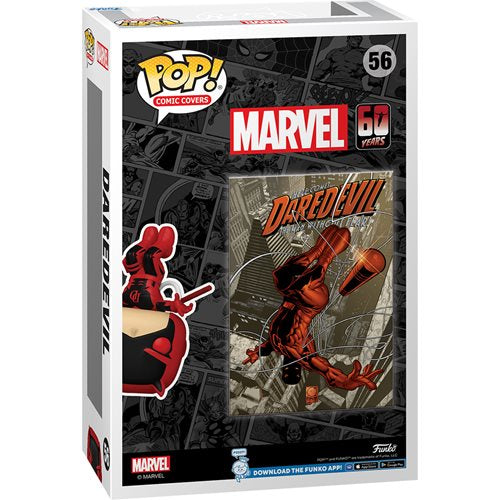 Daredevil #1 60th Anniversary Funko Pop! Comic Cover Figure #56 with Case