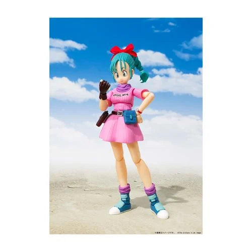 Dragon Ball Bulma Adventure Begins S.H.Figuarts Action Figure #BLFBAS66497
Dragon Ball Bandai Tamashii Nations Action Figures. Item Number: BLFBAS66497