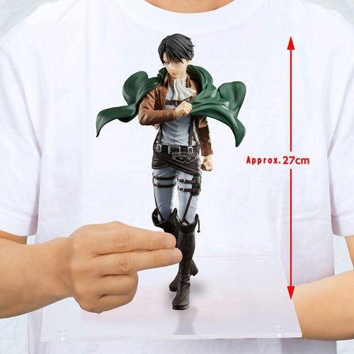 Attack on Titan Levi Grandista Statue
Attack on Titan Banpresto Statues and Busts. Item Number: 283761