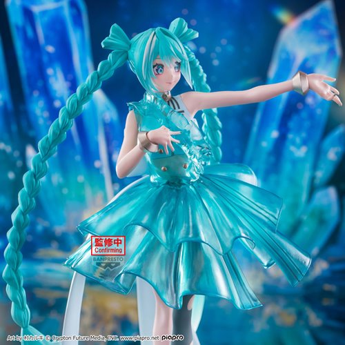 Vocaloid Hatsune Miku EmeraldGem Evolve Clearluxe Statue
Vocaloid Banpresto Statues and Busts