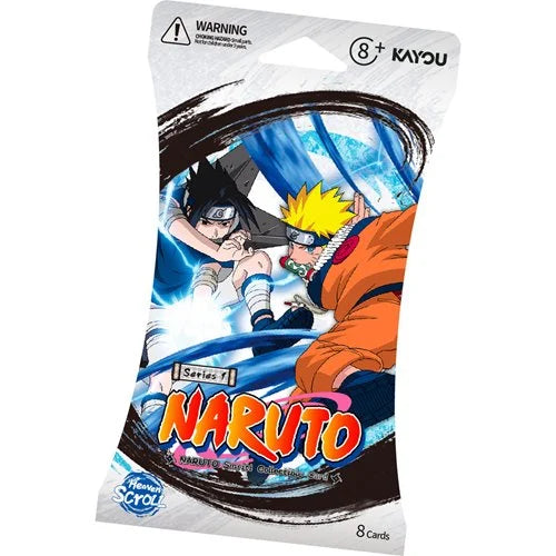 Naruto Smriti Heaven Scroll Trading Cards Booster Pack (8 Cards) | Kayou Naruto TCG | Legacy Collectibles & Toys