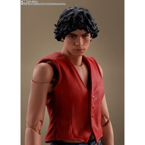 One Piece Netflix Series Monkey D. Luffy S.H. Figuarts Action Figure
Bandai Tamashii Nations One Piece Action Figures
Item Number: BLFBAS65767WNK