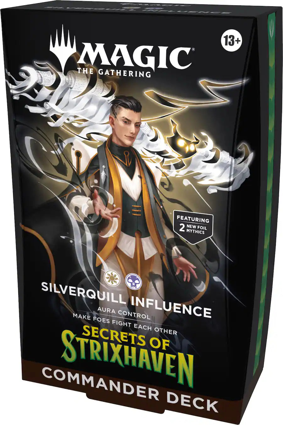 Magic: The Gathering – Secrets of Strixhaven Commander Deck: Silverquill Influence (100 Cards)