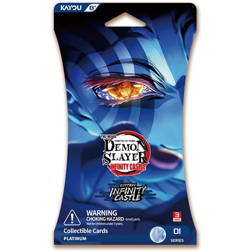 Demon Slayer: Kimetsu no Yaiba Infinity Castle Movie Edition 001 Collectible Trading Cards Display of 12 Packs
Kayou Demon Slayer Trading Cards
Item Number: KY415515AAWNK1