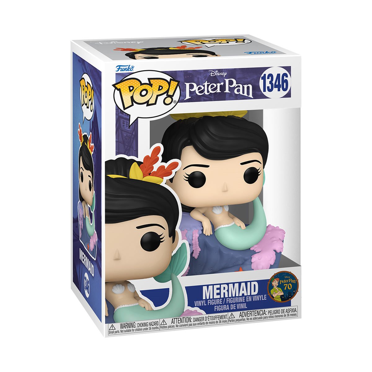 Peter Pan 70th Anniversary Mermaid Funko Pop! Vinyl Figure #1346