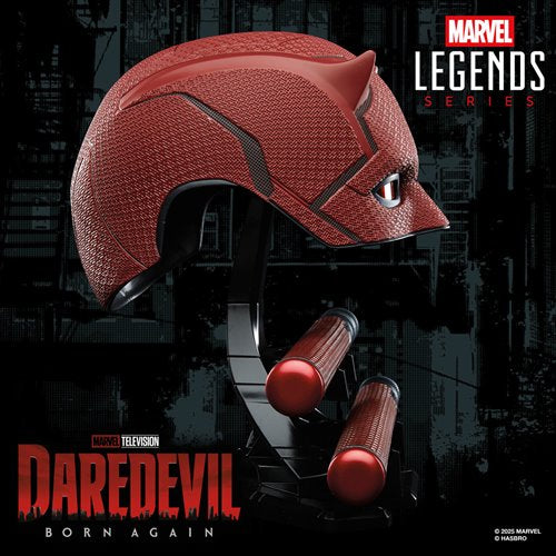 Daredevil Marvel Legends Daredevil: Born Again Mask and Billy Club Prop Replicas
Daredevil Hasbro Prop Replicas
Item Number: HSG1598WNK1
