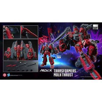 Transformers Thrust MDLX Action Figure
Transformers Threezero Action Figures
Item Number: TH3Z0889WNK