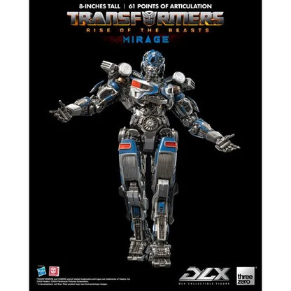 Transformers: Rise of the Beasts Mirage DLX Action Figure
Transformers Threezero Action Figures
Item Number: TH3Z0564WNK