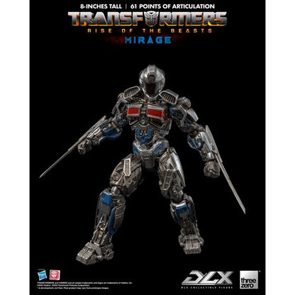 Transformers: Rise of the Beasts Mirage DLX Action Figure
Transformers Threezero Action Figures
Item Number: TH3Z0564WNK
