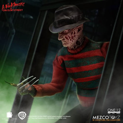 A Nightmare on Elm Street Freddy Krueger One:12 Collective Action Figure
Nightmare on Elm Street Mezco Toyz Action Figures
Item Number: MZ77390WNK1