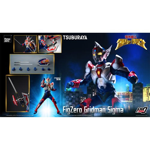 Gridman the Hyper Agent: Revenge of Neo Evil Lord Gridman Sigma FigZero Action Figure
Gridman Threezero Action Figures
Item Number: TH3Z0907WNK1