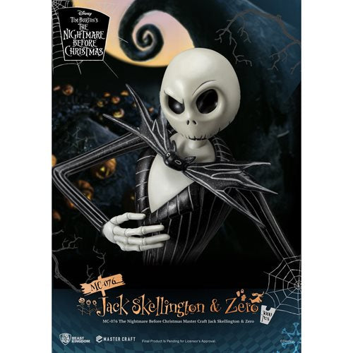 The Nightmare Before Christmas Jack Skellington and Zero MC-076 Master Craft Statue
The Nightmare Before Christmas Beast Kingdom Statues
Item Number: DC524354WNK