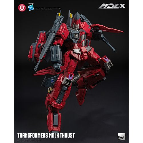 Transformers Thrust MDLX Action Figure
Transformers Threezero Action Figures
Item Number: TH3Z0889WNK