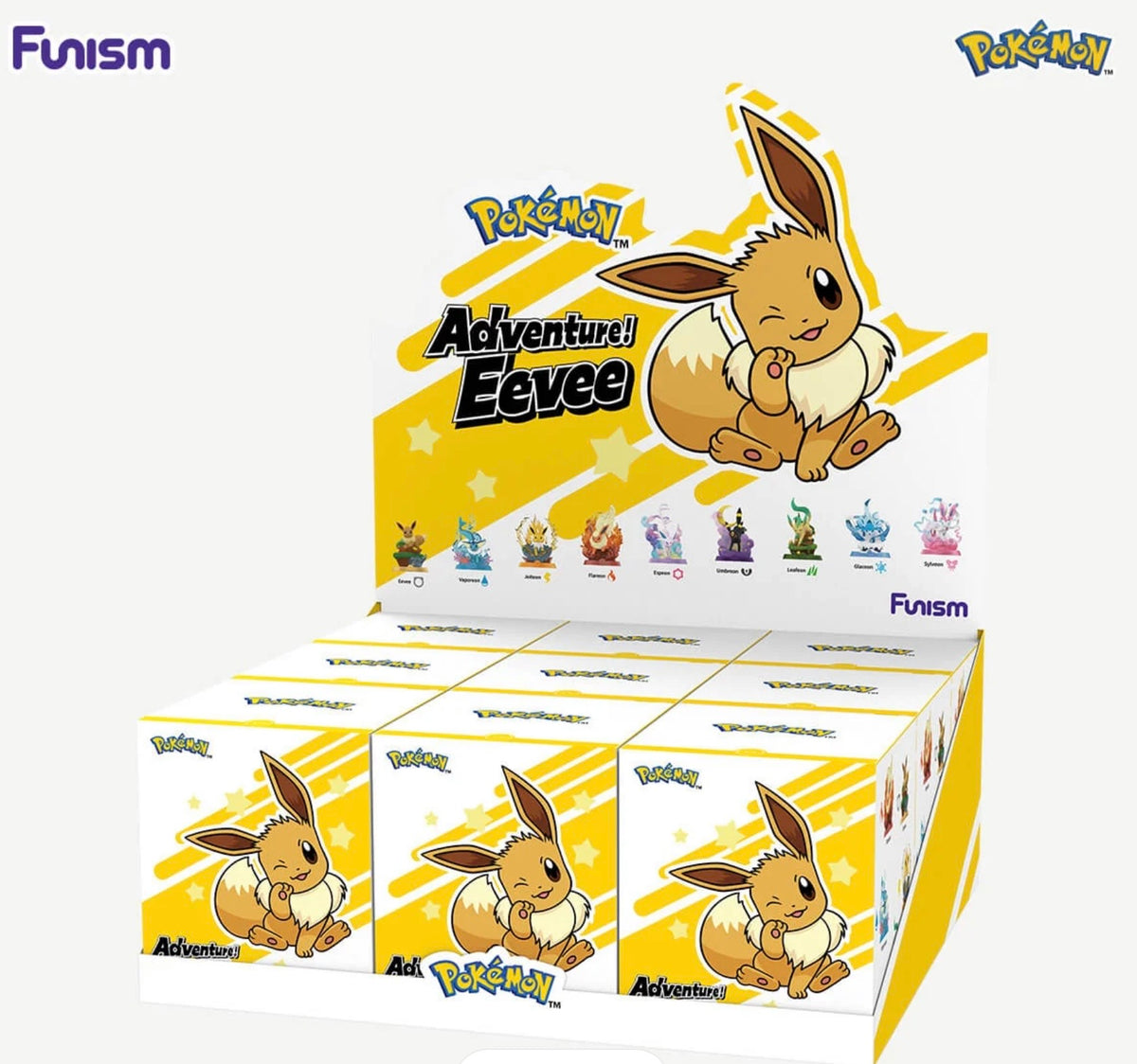 Funism Pokémon Adventure! Eevee Series Blind Box – Single Box