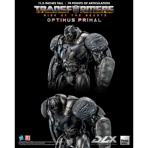Transformers: Rise of the Beasts Optimus Primal DLX Action Figure
Transformers Threezero Action Figures
Item Number: TH3Z0565WNK