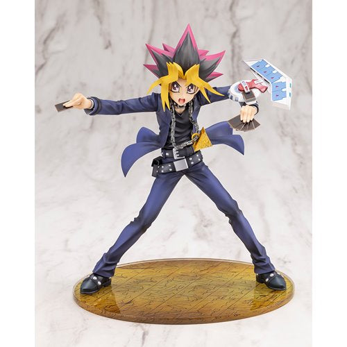 Yu-Gi-Oh! Yugi Muto Passionate Duelists ArtFX J 1:7 Scale Statue
Yu-Gi-Oh Kotobukiya Statues and Busts
Item Number: KTPV325WNK