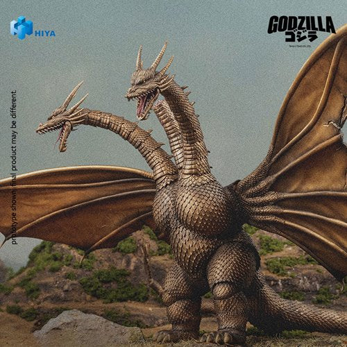 Godzilla vs. King Ghidorah 1991 King Ghidorah Battle Damaged Exquisite Basic Series Action Figure
Godzilla Hiya Toys Action Figures
Item Number: DC204395WNK